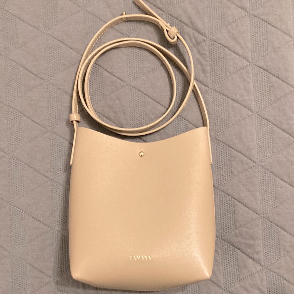 Samara Soft Pink Crossbody Bag